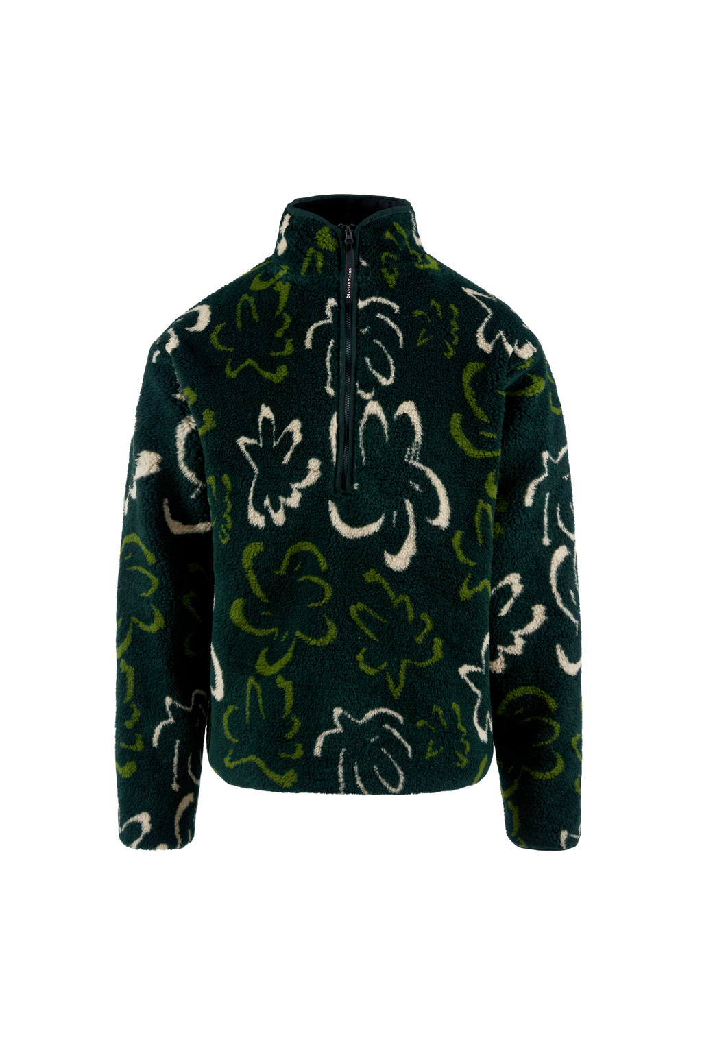 dairiku Flower Fleece Zip Up Boulson-