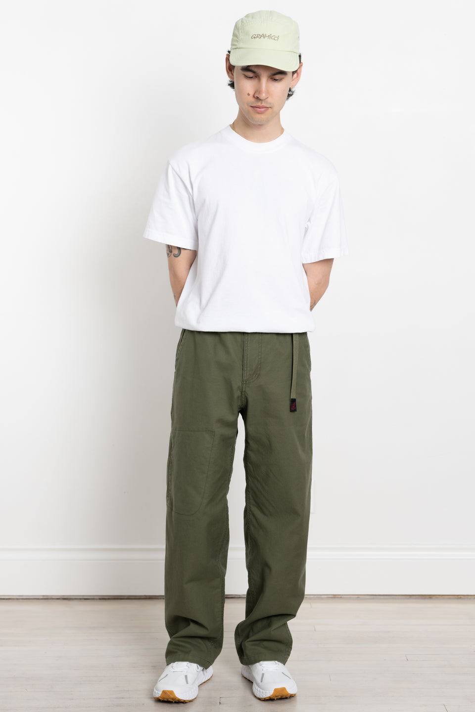 Gramicci Japan SS24 Men's Collection Calculus Clothing Online Canada Ground Up Pant Olive