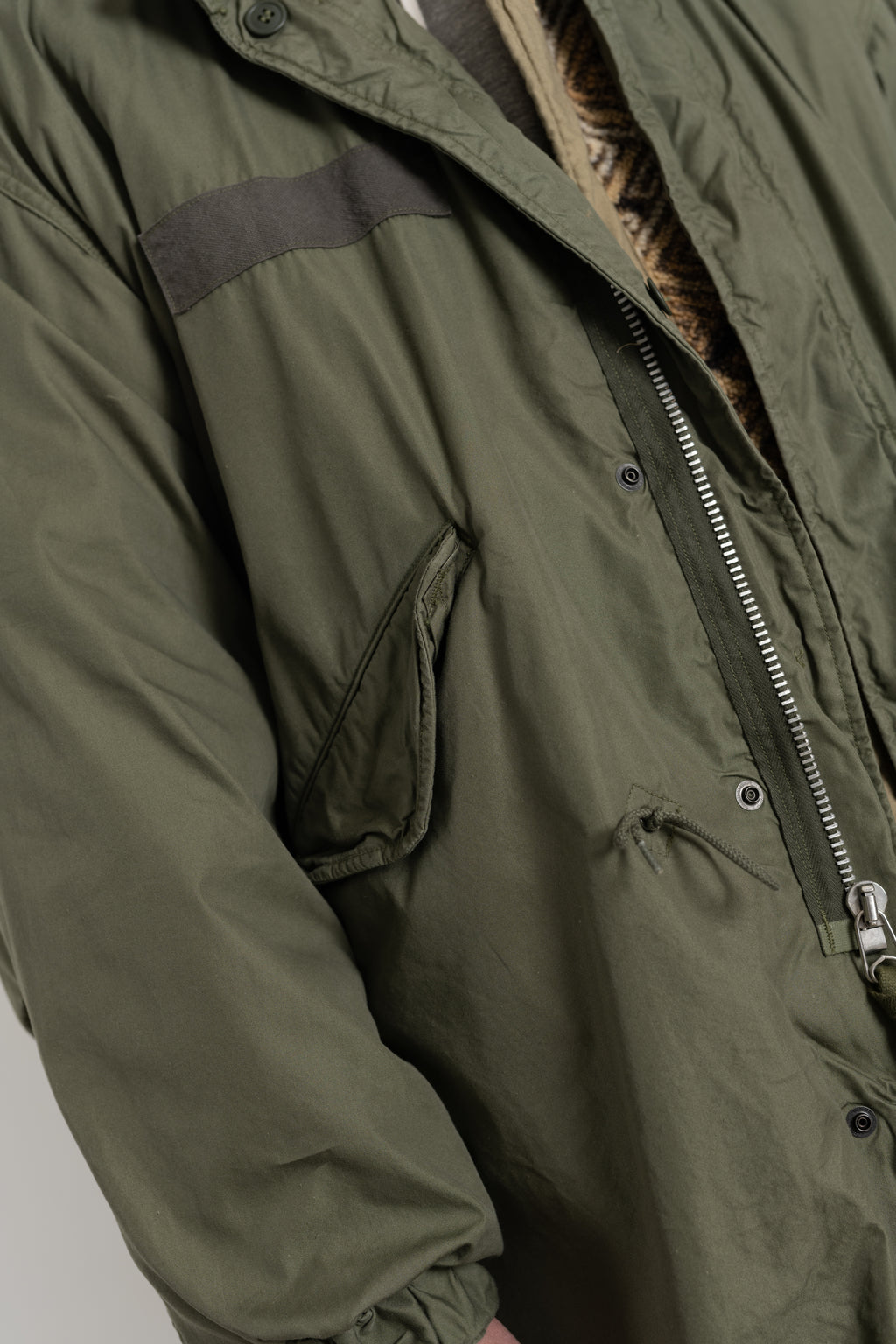 M-65 Fish Tail Coat Army Green