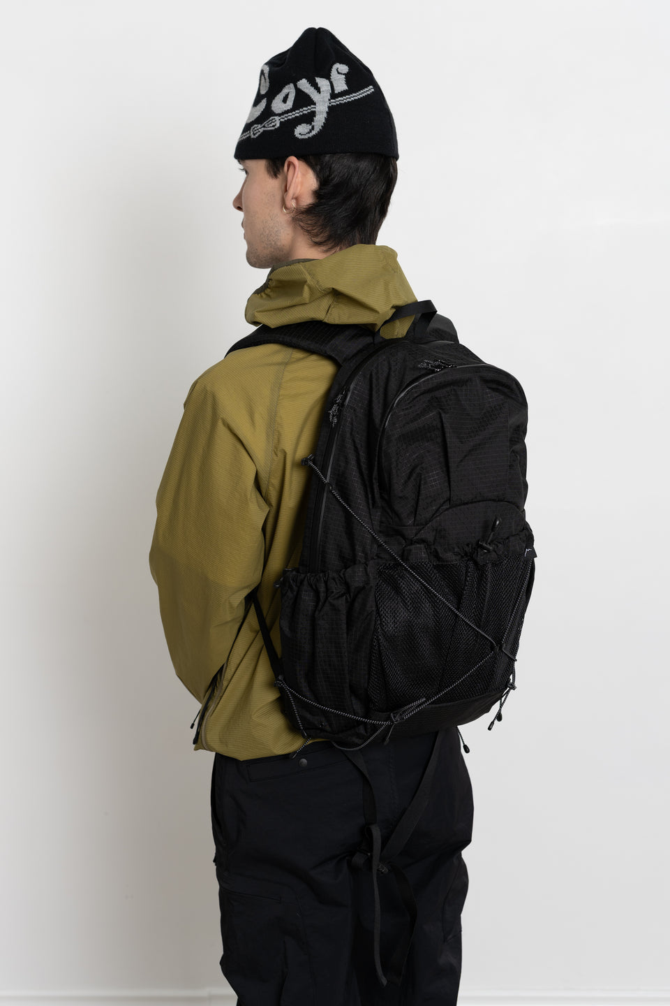 SOBAEK Backpack CAYL Grid Fabric Black