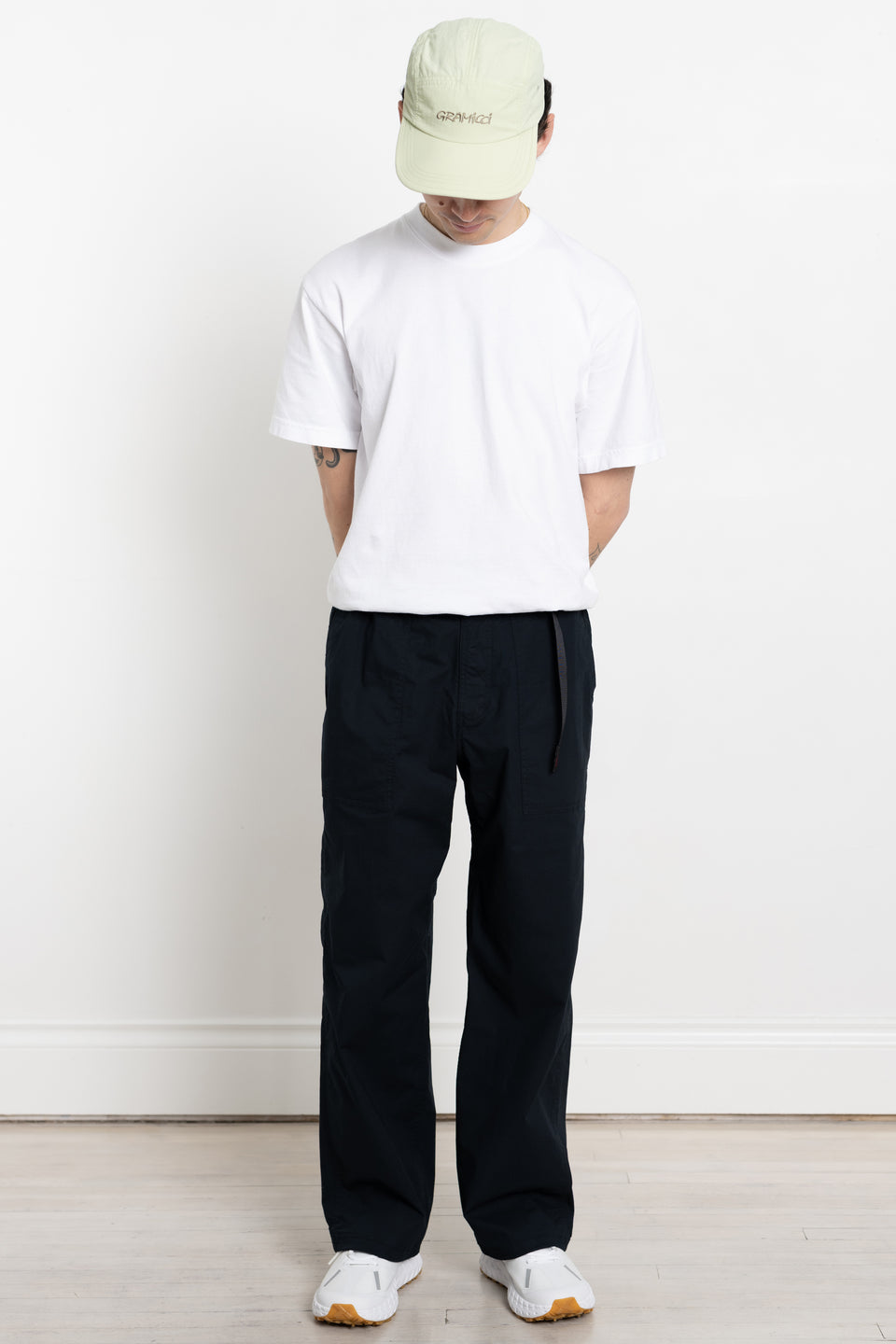 Gramicci Japan SS24 Men's Collection Calculus Clothing Online Canada Weather Fatigue Pant Navy