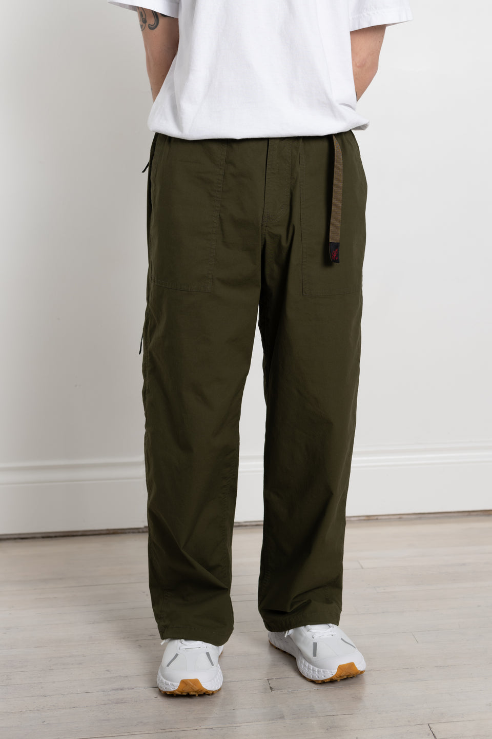 Gramicci Japan SS24 Men's Collection Calculus Clothing Online Canada Weather Fatigue Pant Olive