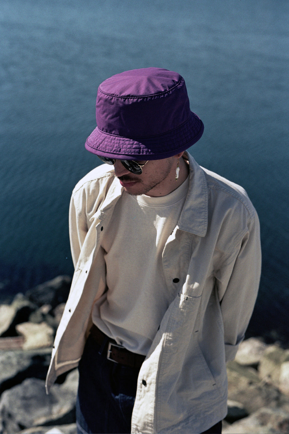 Found Feather SS21 Packable Boonie Crusher Hat Toray Purple Calculus Victoria BC Canada