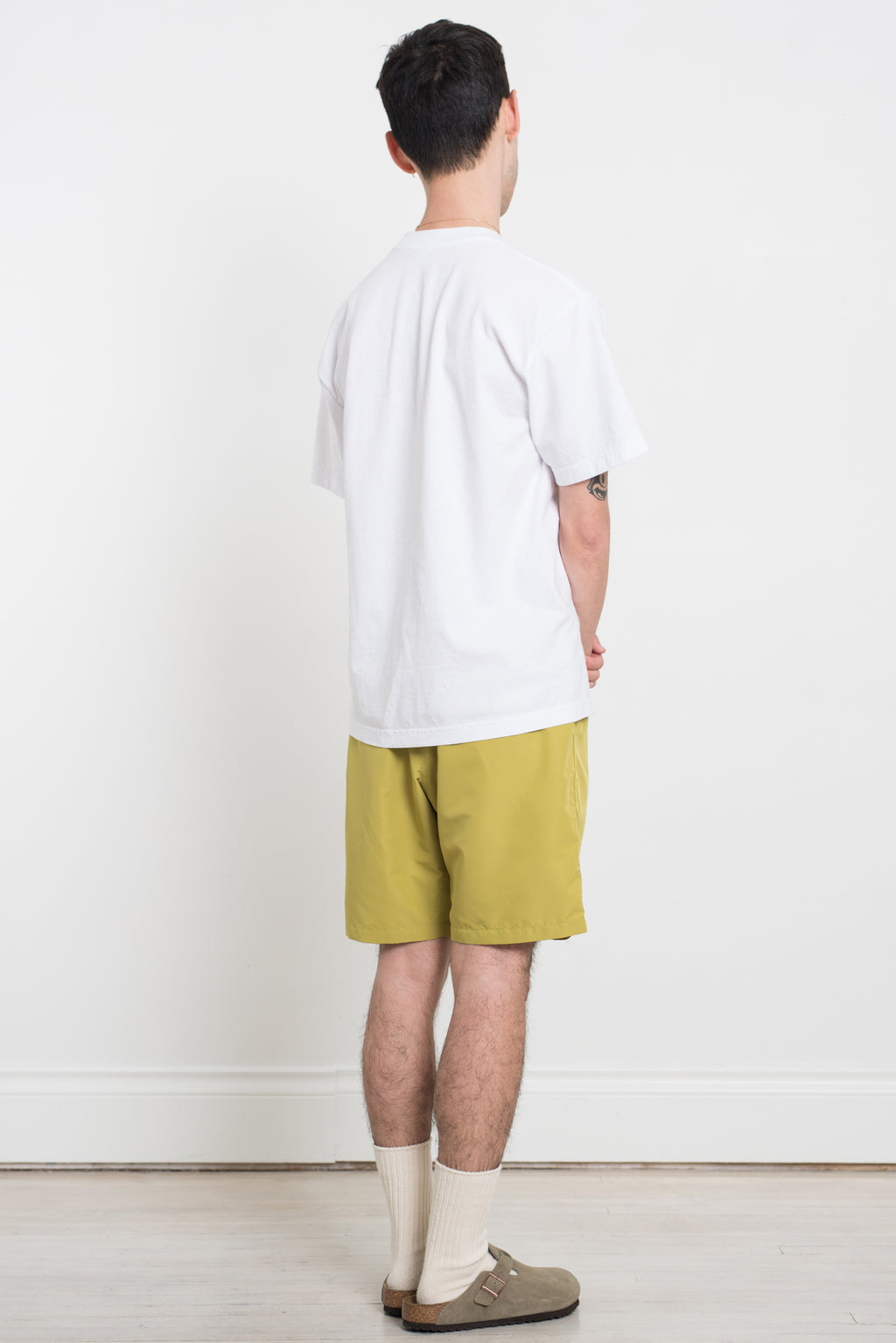 Shell Packable Short Foggy Lime