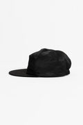 Found Feather Japan SS24 Unisex Hat Collection 2 Panel Trucker Cap Rayon Cotton Dyed Satin Black Calculus Online Shop Canada