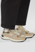 Stepney Workers Club East London FW23 Men's Collection Amiel S-Strike Suede Mix Sand Calculus Victoria BC Canada