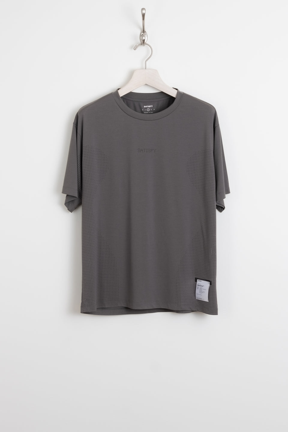 SATISY men's running apparel auralite air t-shirt dolomite grey calculus online shop canada