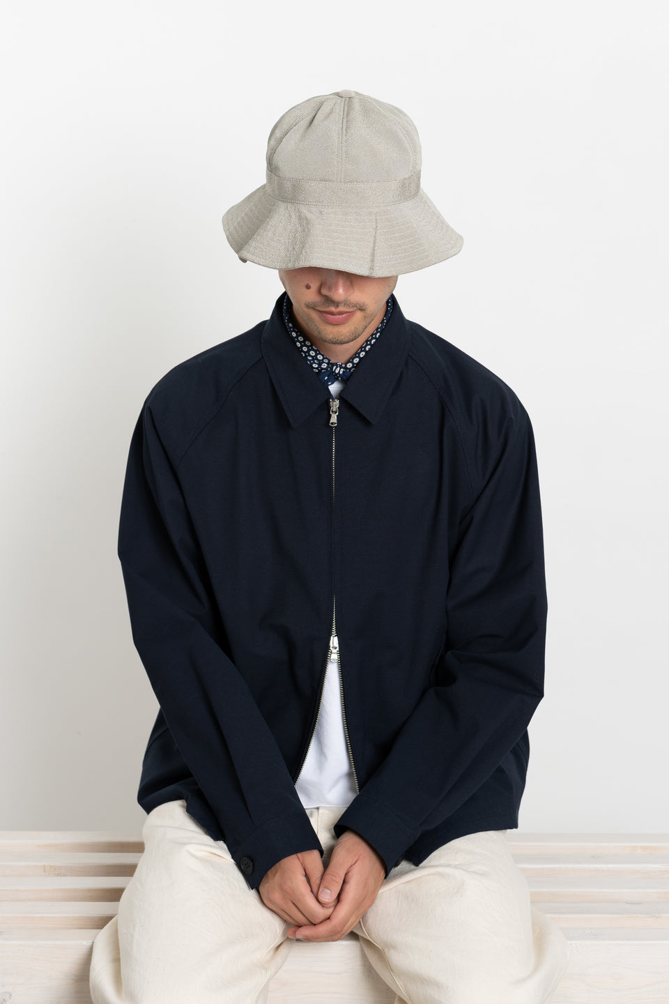 Explorer Hat Crepe Kimono Fabric