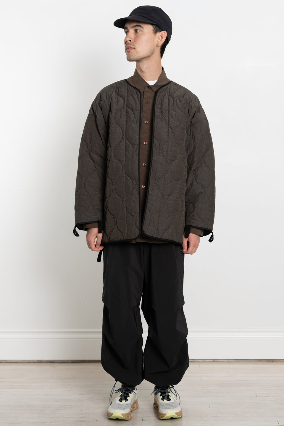 meanswhile Japan AW23 FW23 Men's Collection Folding Field Parka Olive Calculus Victoria BC Canada