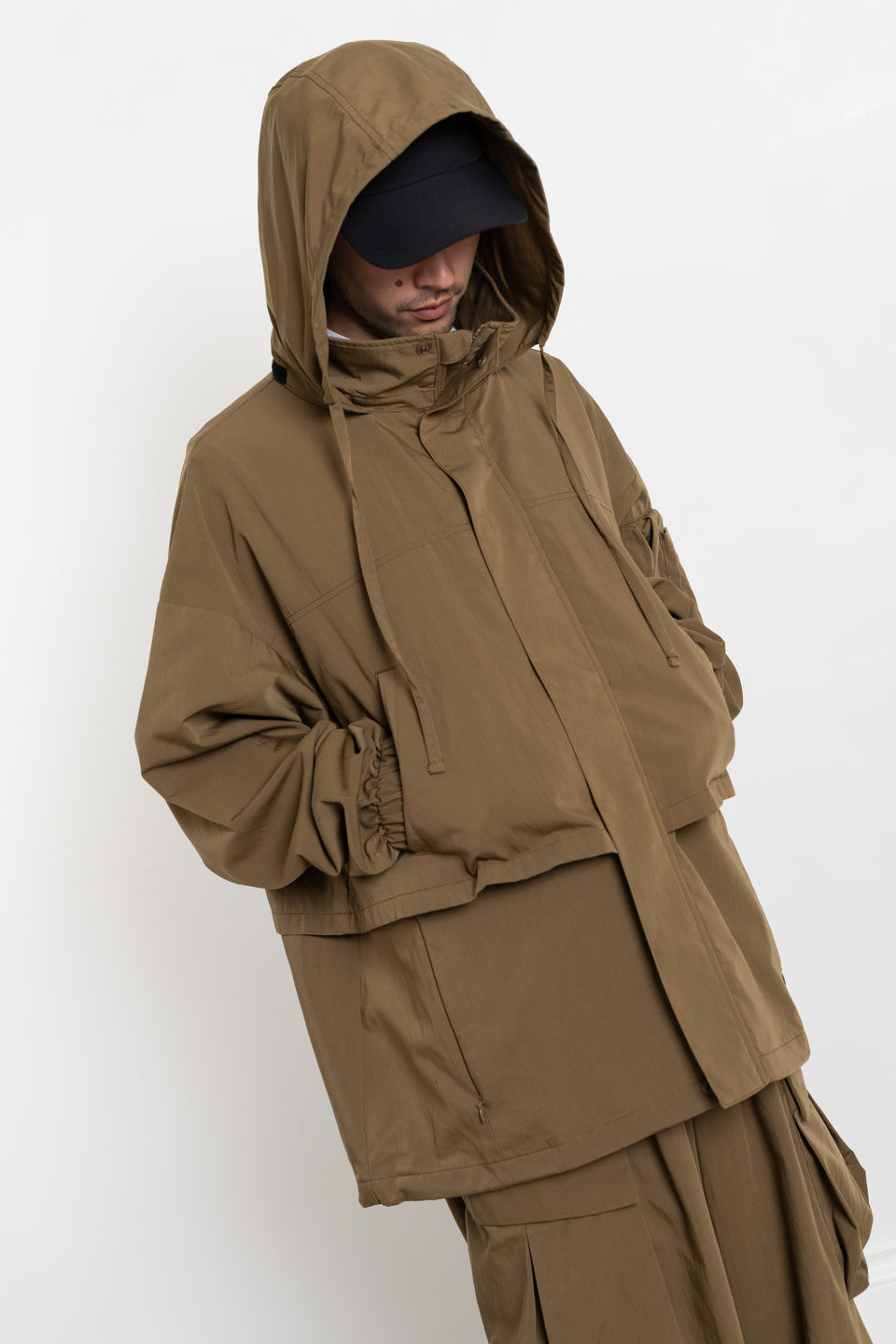 Gramicci Japan F/Ce. FW23 Men's Collection Gramicci by F/Ce. Mountain Jacket Coyote Calculus Victoria BC Canada