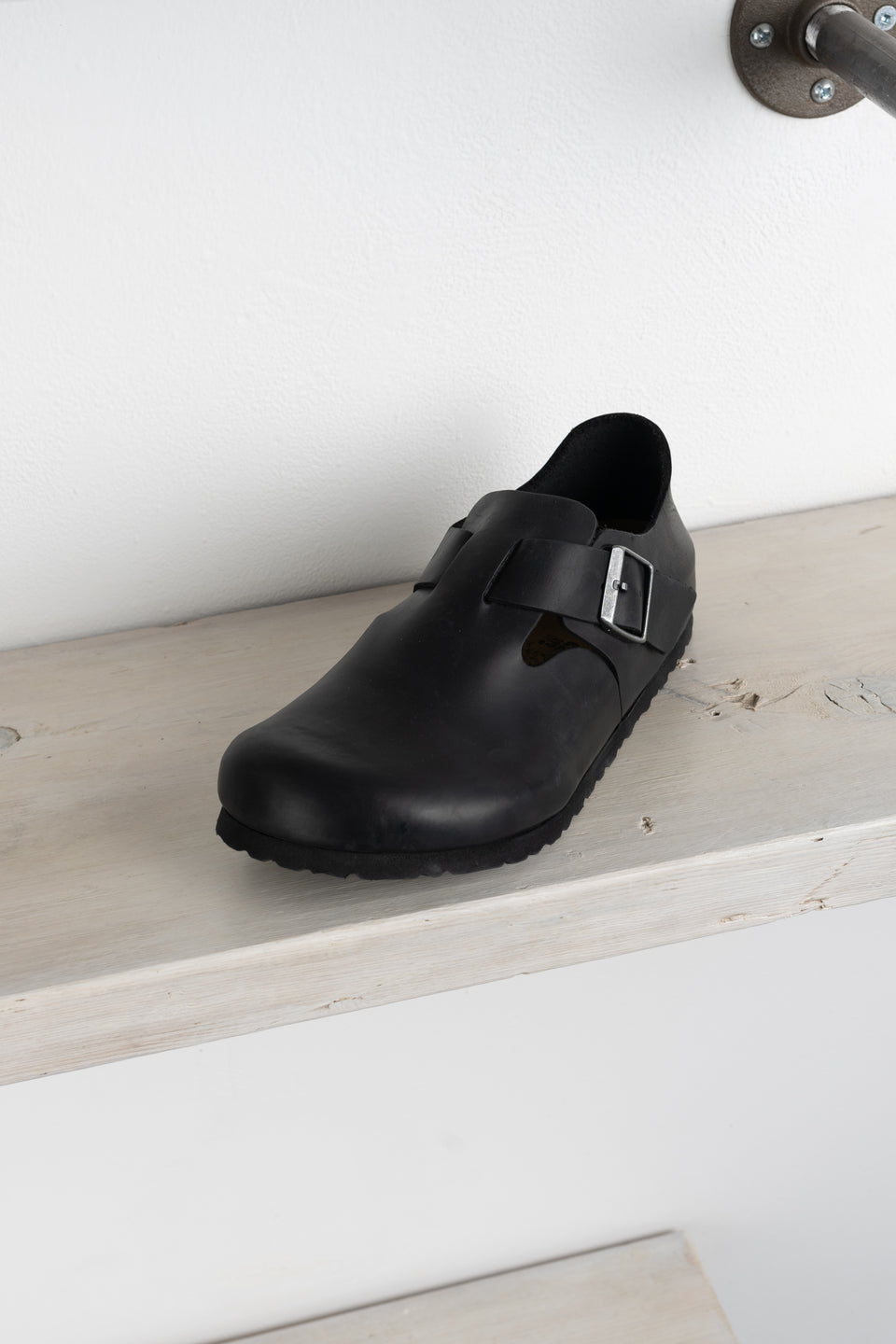 Birkenstock London Oiled Leather Black Boston Clog Shoes Calculus Victoria BC Canada