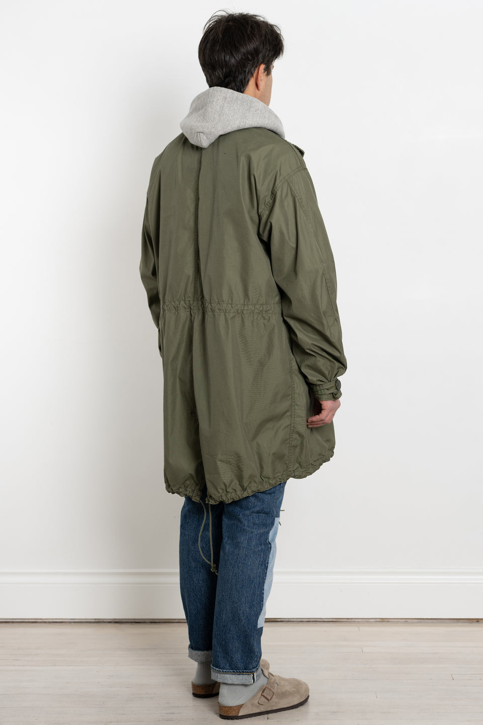 orSlow Japan 23AW FW23 Men's Collection M-65 Fish Tail Coat Army Green Calculus Victoria BC Canada