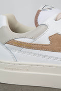 Stepney Workers Club East London FW23 Men's Collection Pearl S-Strike Leather White / Earth Calculus Victoria BC Canada