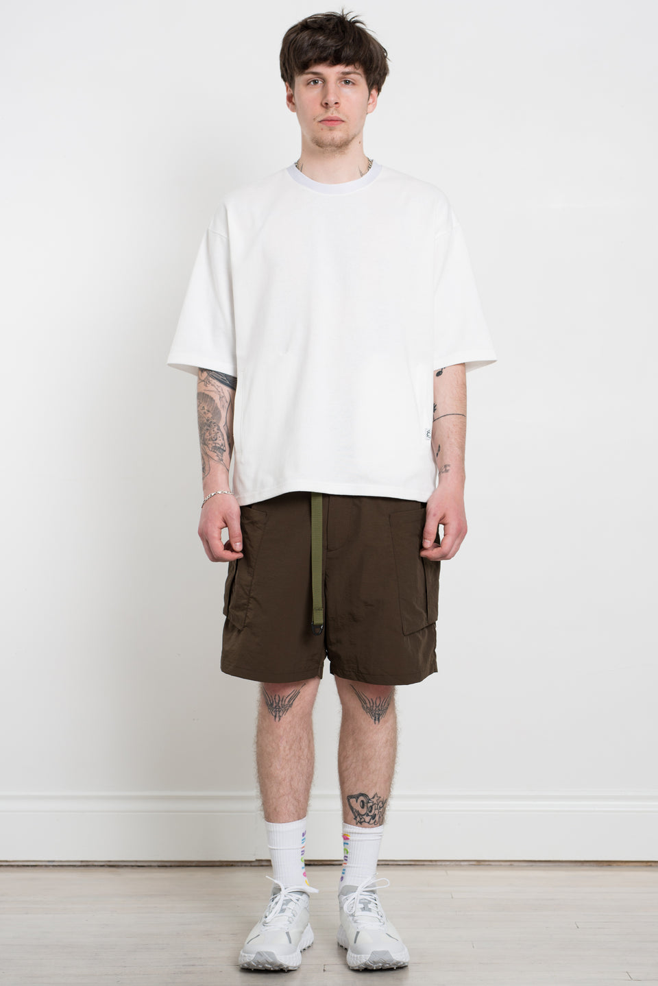 CMF Outdoor Garment 23SS SS23 Comfy Outdoor Garment Slow Dry Tee Half Sleeve White Calculus Victoria BC Canada