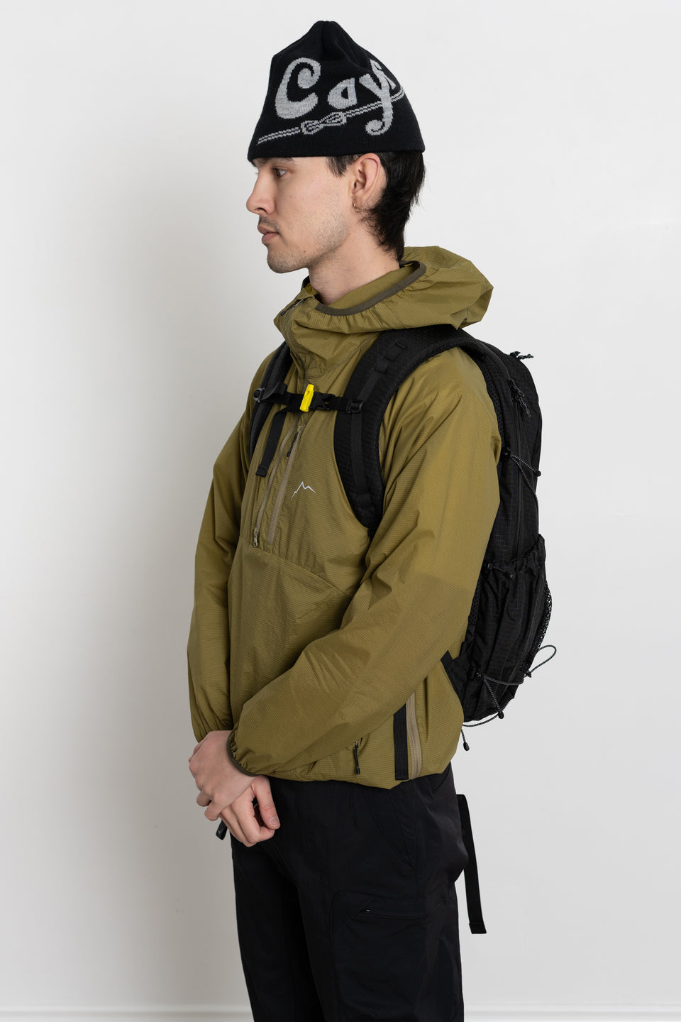 SOBAEK Backpack CAYL Grid Fabric Black