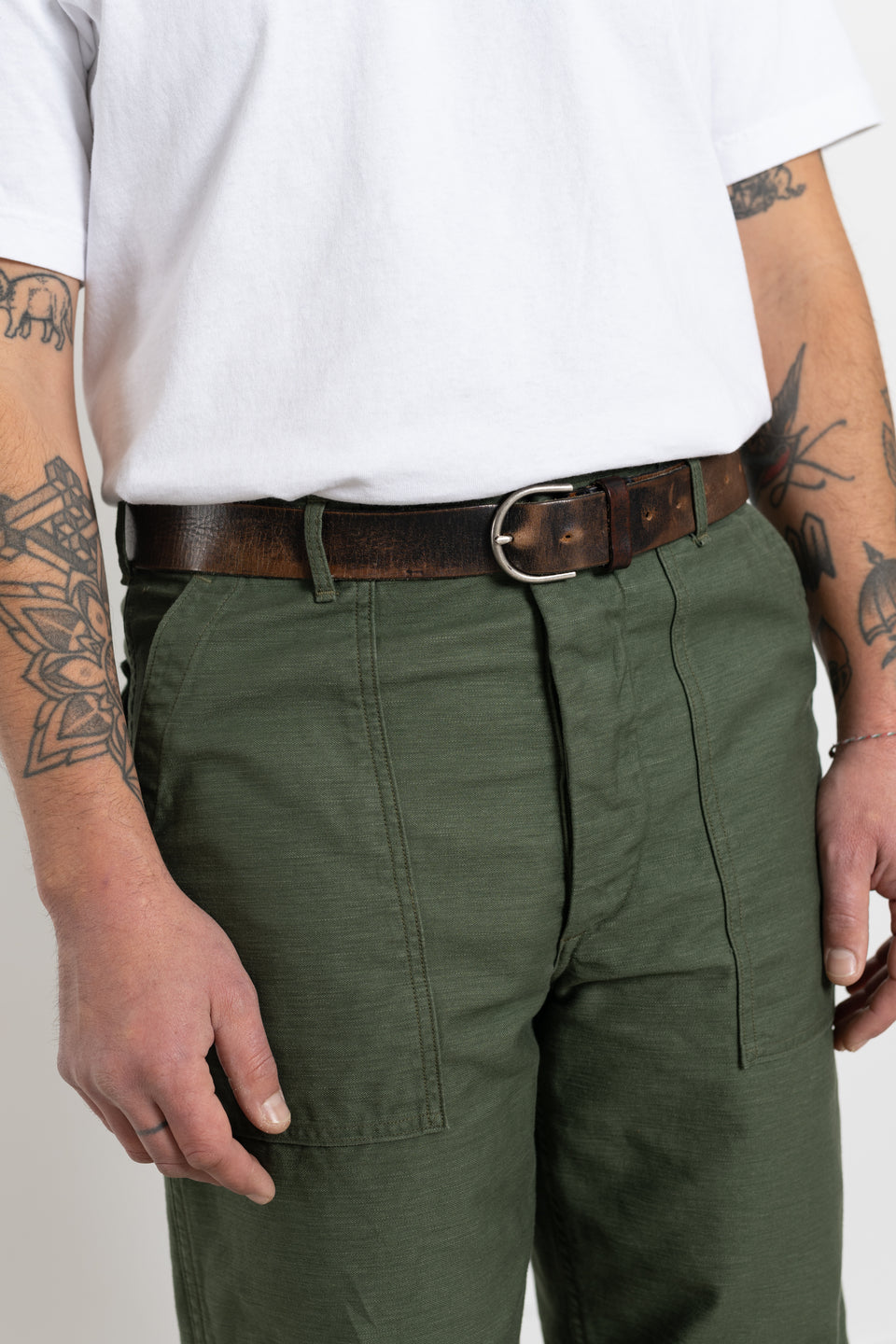 US Army Fatigue Pants Regular Fit Green / Calculus Victoria