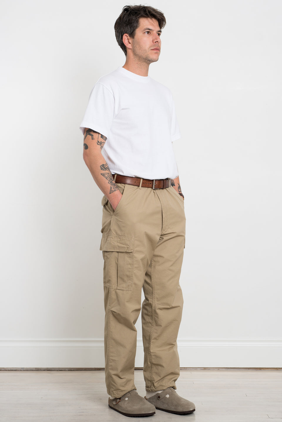 Buy Beige Four Pocket Cargo Pants Pure Cotton for Best Price, Reviews, Free  Shipping