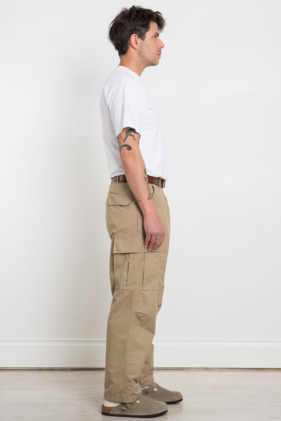 Upcycled M65 Loose Cargo Pants – The Library 1994