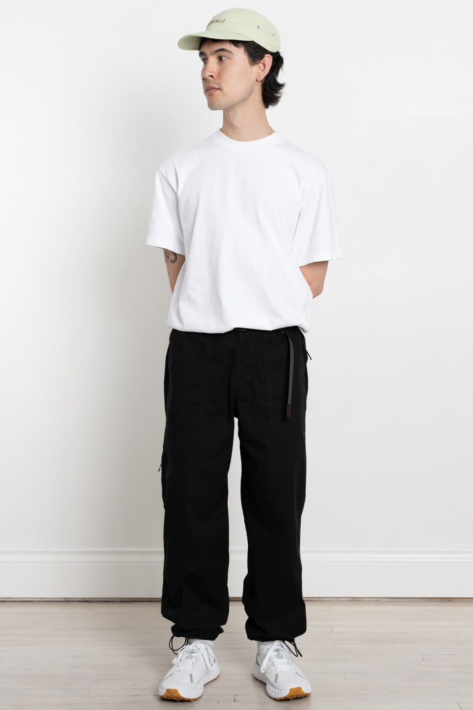 Gramicci Japan SS24 Men's Collection Calculus Clothing Online Canada Weather Fatigue Pant Black