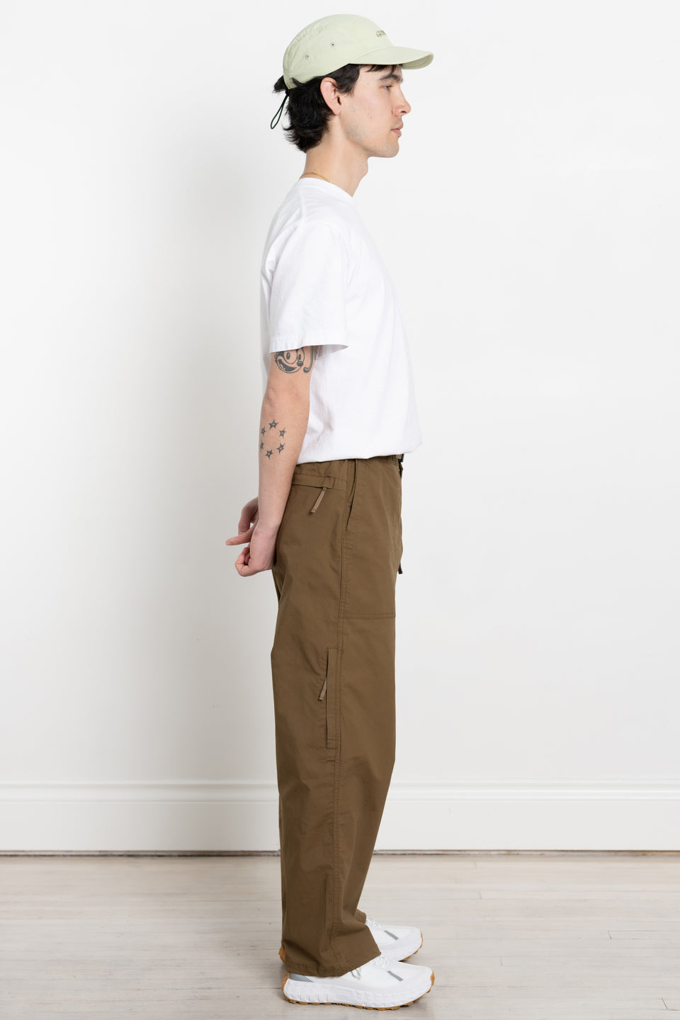 Gramicci Japan SS24 Men's Collection Calculus Clothing Online Canada Weather Fatigue Pant Coyote