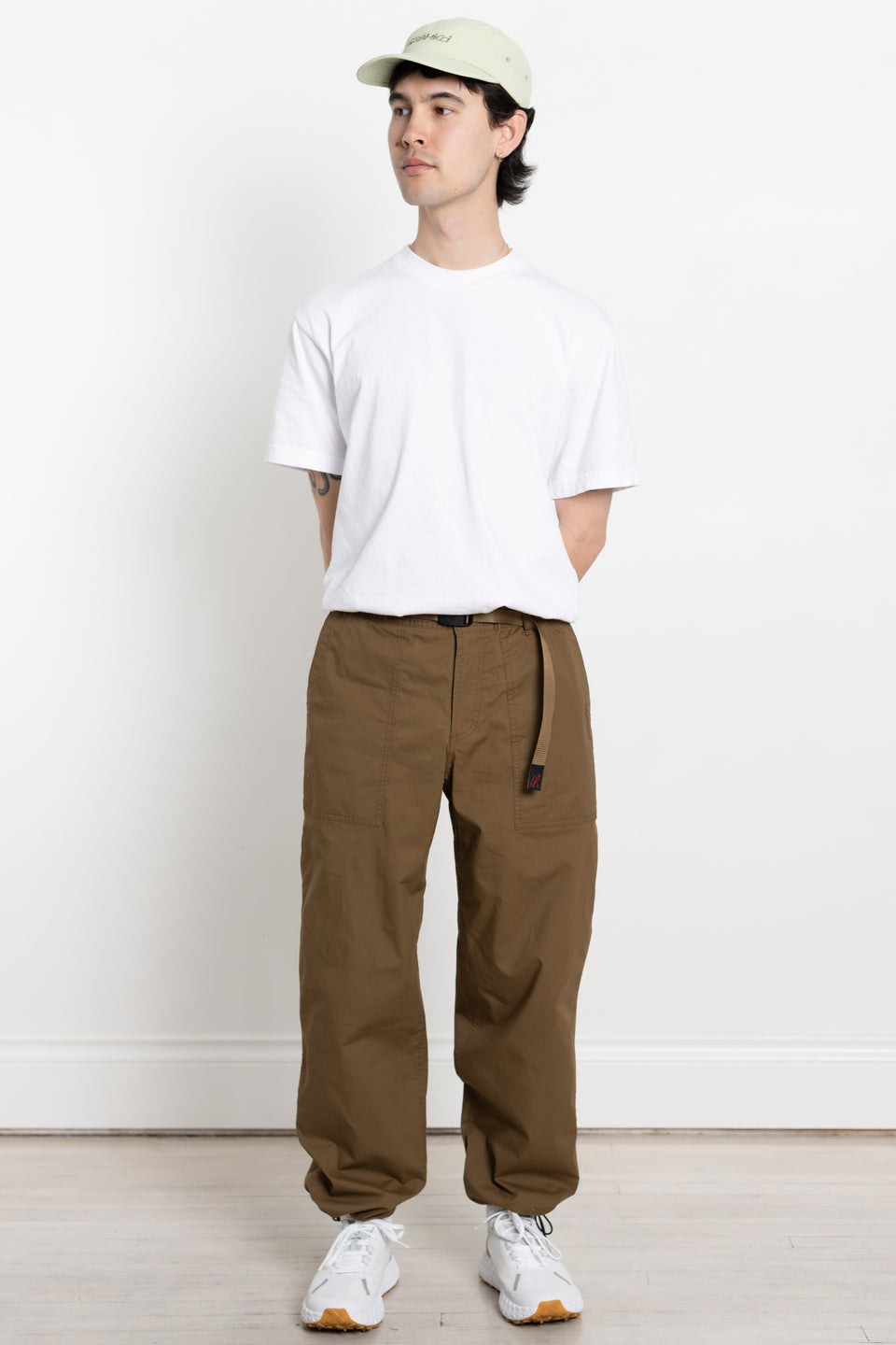 Gramicci Japan SS24 Men's Collection Calculus Clothing Online Canada Weather Fatigue Pant Coyote