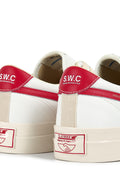 Stepney Workers Club SS22 Dellow S-Strike Leather White / Red Calculus Victoria BC Canada