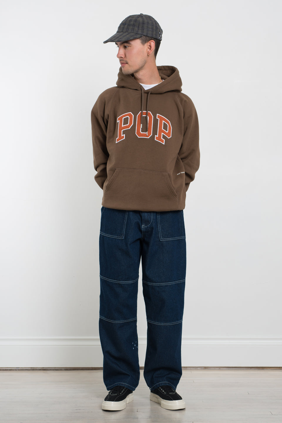 Pop Trading Company AW22 FW22 Arch Hooded Sweat Rain Drum Calculus Victoria BC Canada
