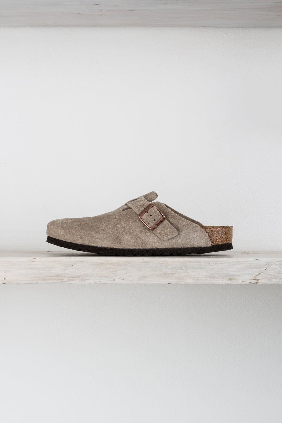 Arizona Soft Footbed Suede Leather Taupe | BIRKENSTOCK