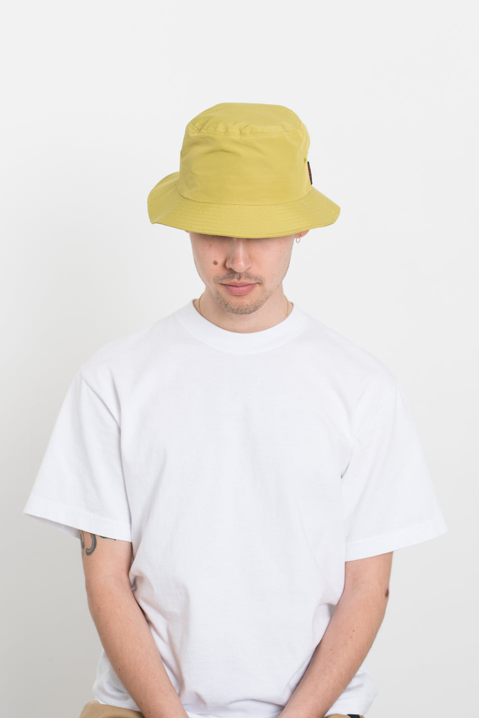 Gramicci Japan SS23 Shell Bucket Hat Foggy Lime Calculus Victoria BC Canada