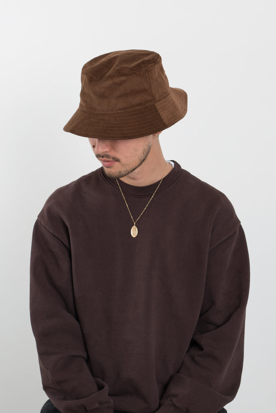 Found Feather Japan FW22 New Bucket Hat Cotton Corduroy Brown Calculus Victoria BC Canada