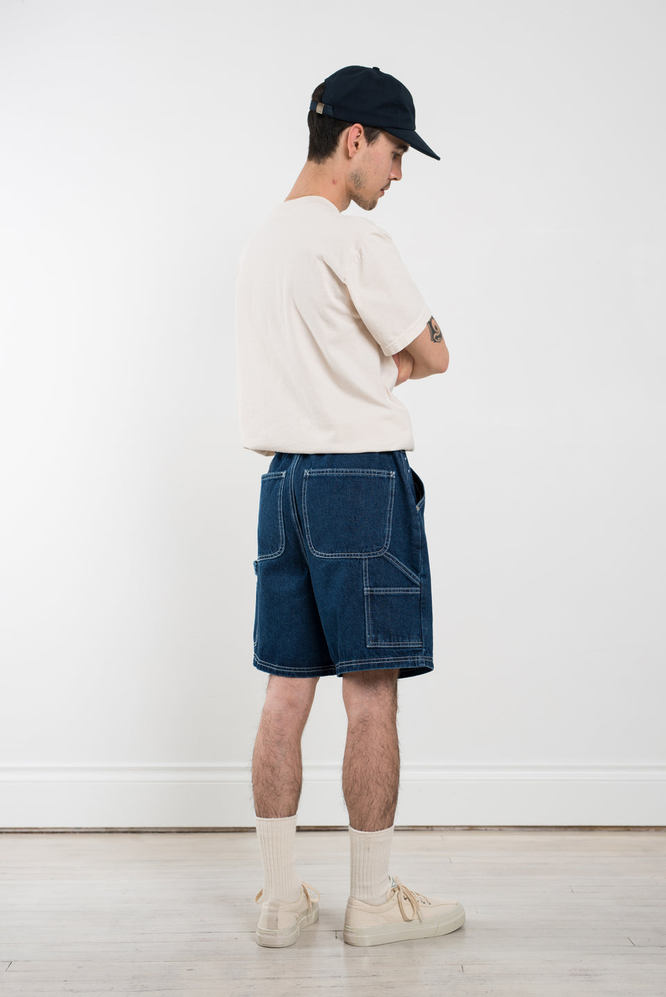 Pop Trading Company SS22 DRS Shorts Rinsed Denim Calculus Victoria BC Canada