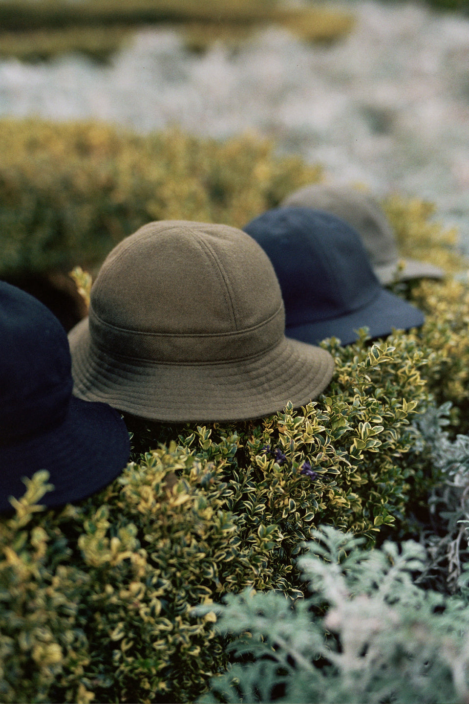 US Navy Hat British Melton Wool Olive