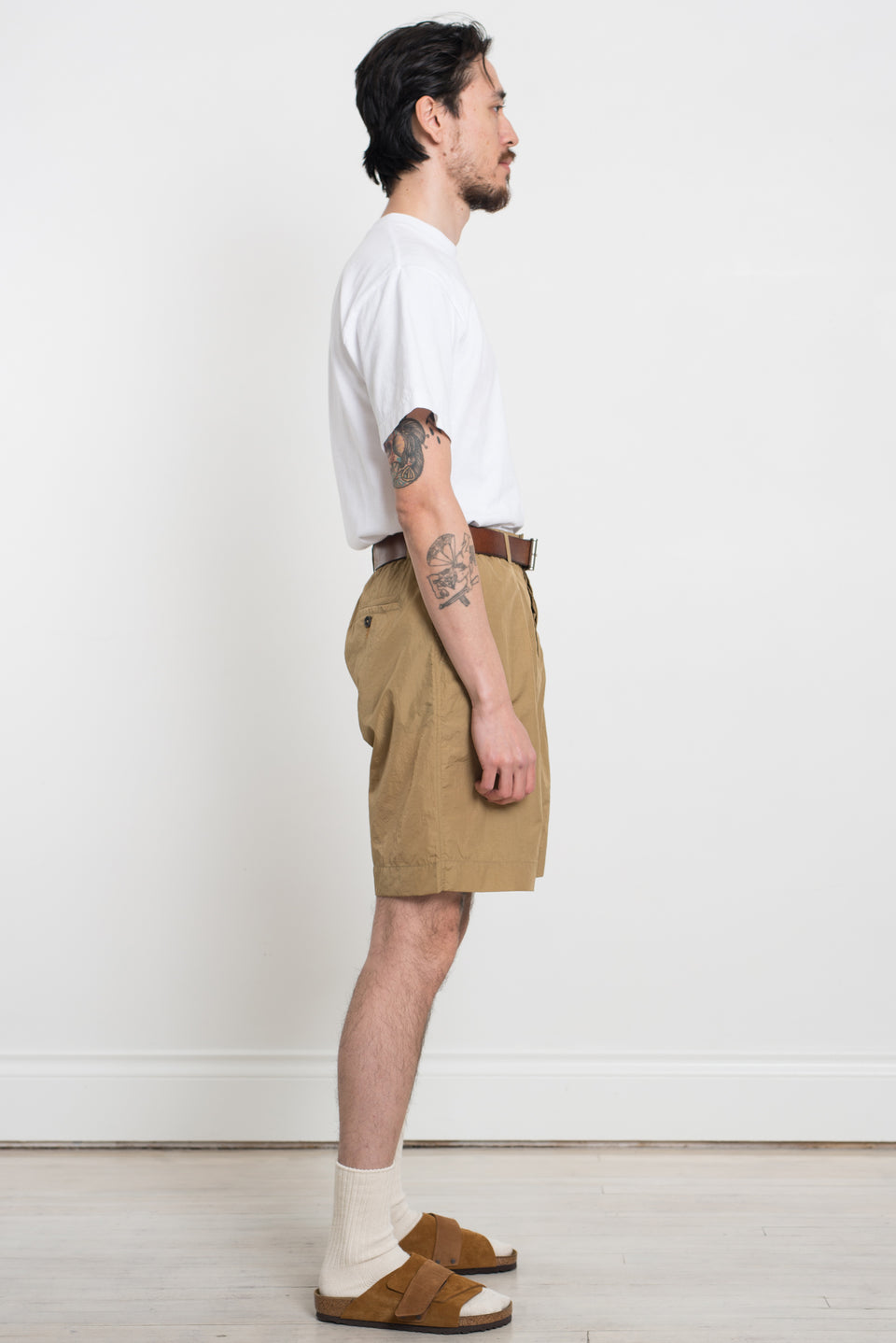 Motion Shorts Recycled Light Taupe